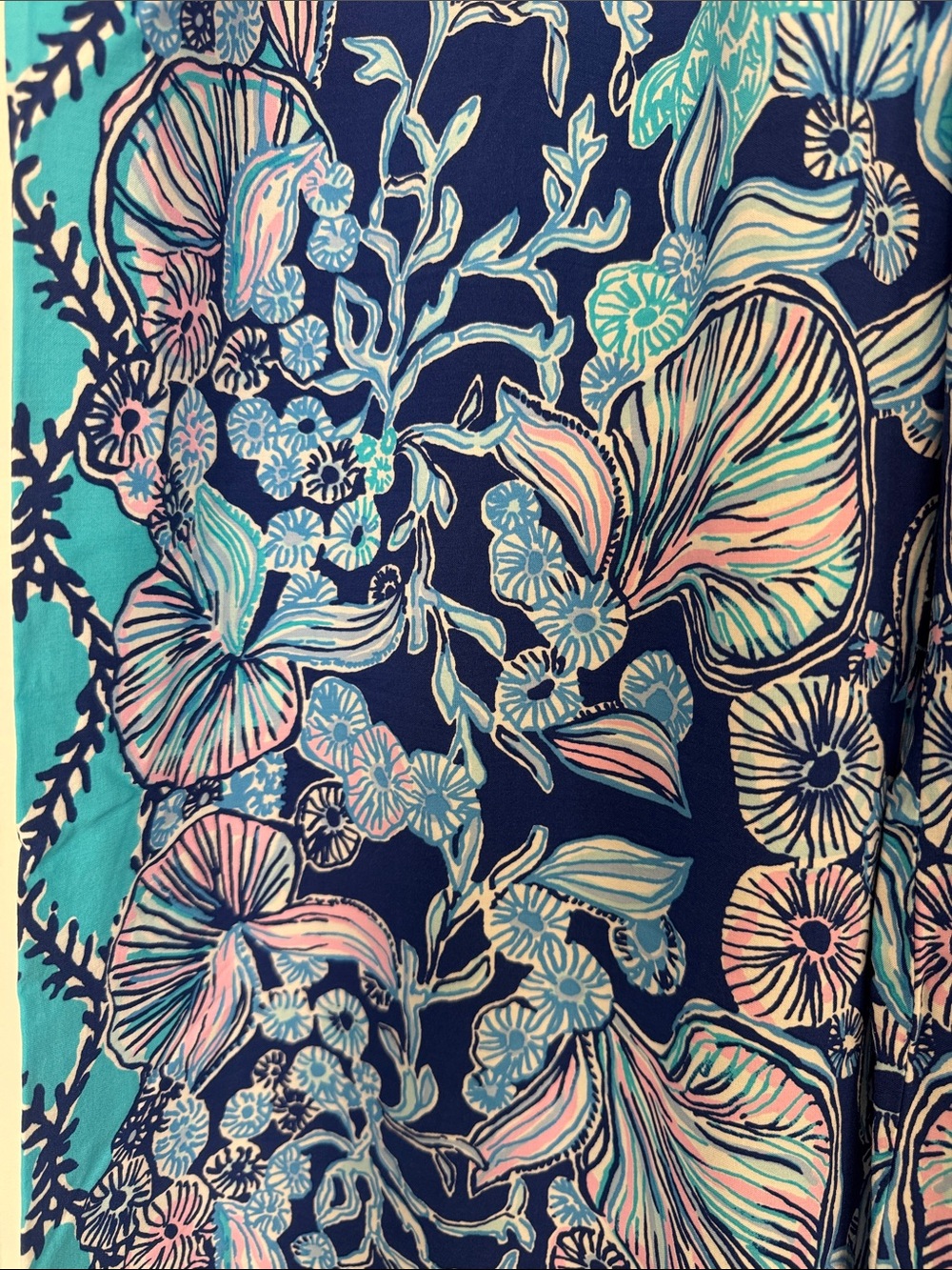 NWT Lilly Pulitzer Bal Harbour Palazzo Pant - Lapis Lazuli print - Picture 3 of 4